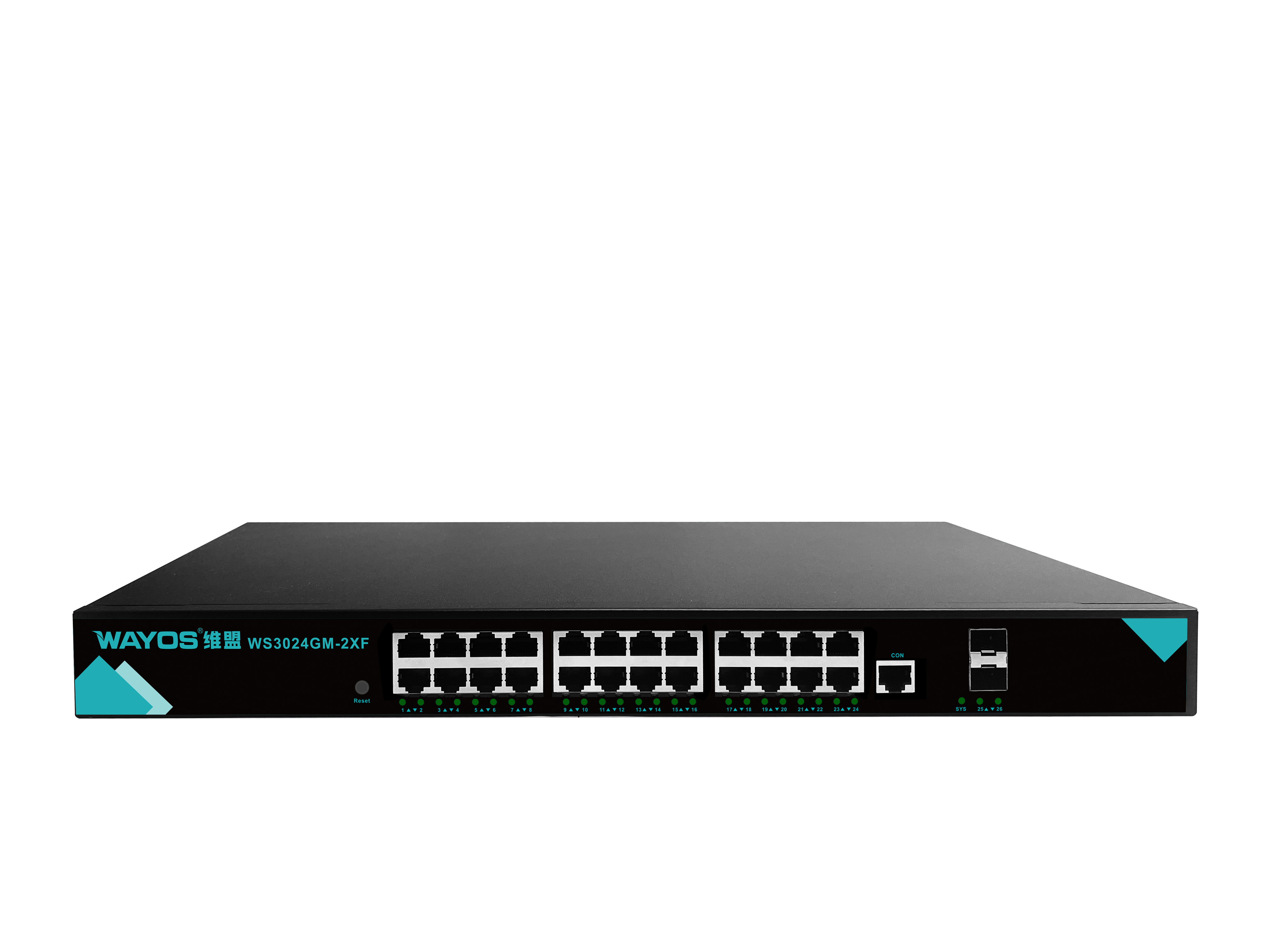 24口万兆管理型交换机 WS3024GM-2XF